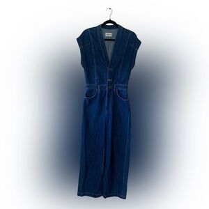 Etica Denim Sleeveless Jumpsuit